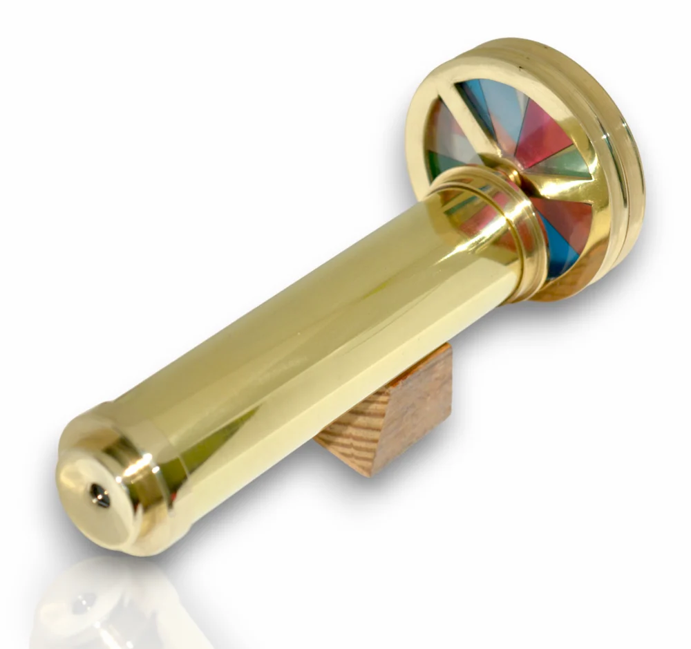 7 Inch Brass Antique Handmade Kaleidoscope