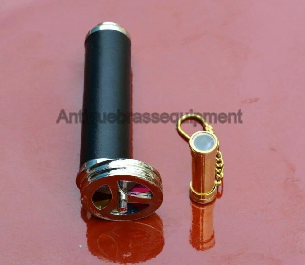 3 Inch Brass Antique Vintage Maritime Kaleidoscope