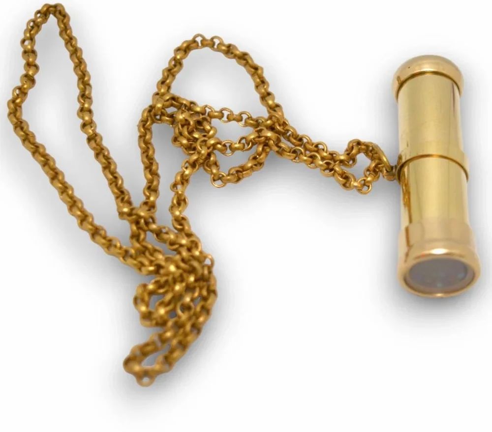 2 Inch Brass Antique Vintage Kaleidoscope