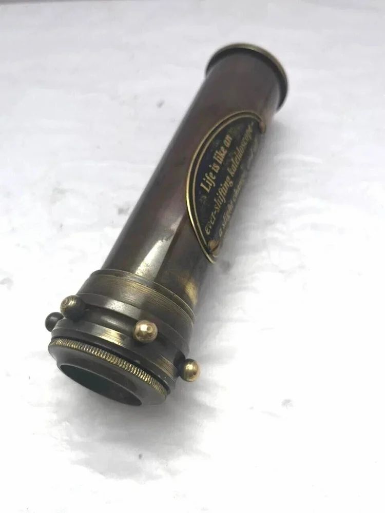 5.5 Inch Brass Handmade Kaleidoscope