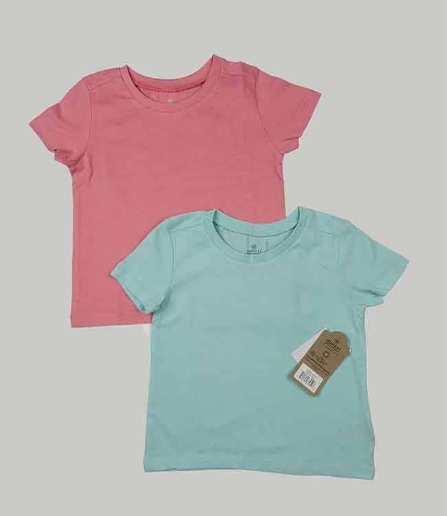 G22201 | Honest Baby Company Girls Short Sleeve Tops