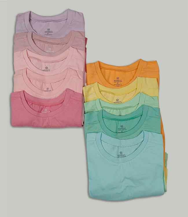 G22201 | Honest Baby Company Girls Short Sleeve Tops