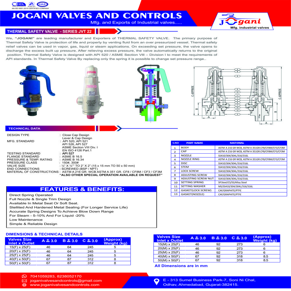 Close Bonnet Valve