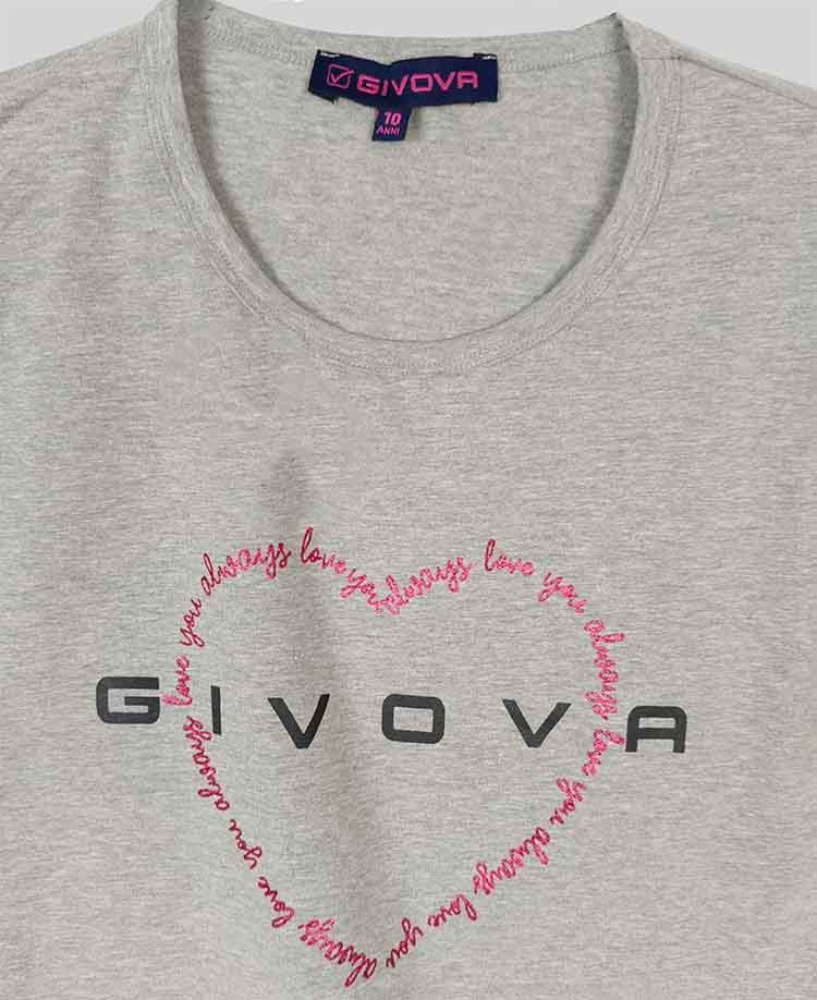 G22202 | Givova Girls Printed Crop Tops Assorted