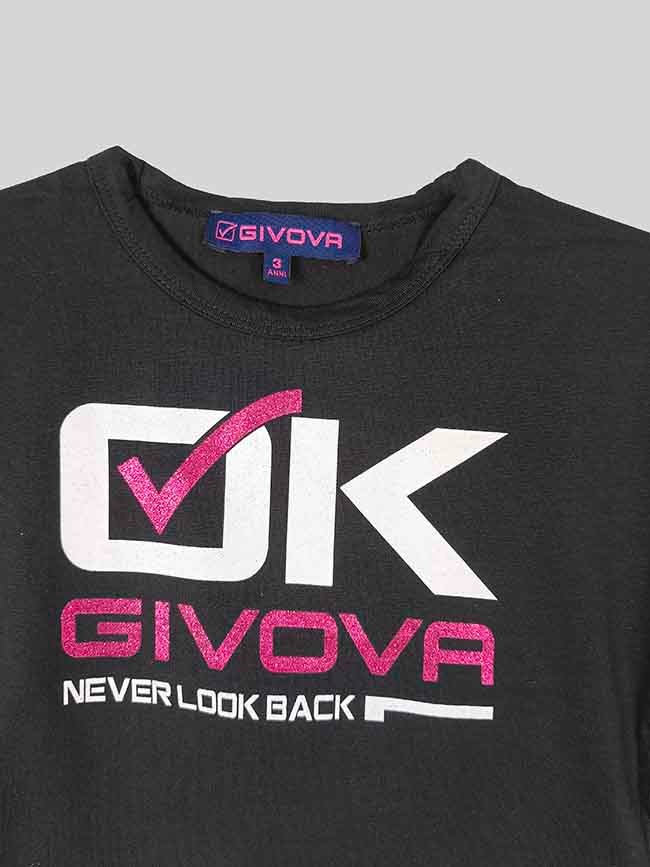 G22202 | Givova Girls Printed Crop Tops Assorted