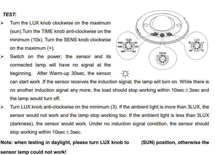Ceiling Mount Occupancy Sensor 