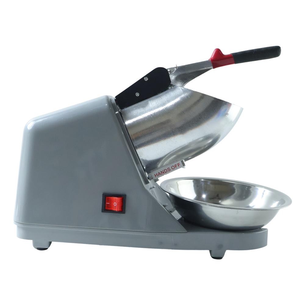 Electric Ice Crushing Machine with Stainless Steel Bowl 1 Set