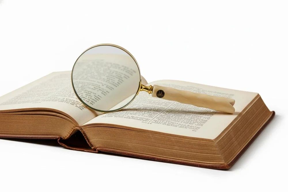 50mm Brass Vintage Magnifying Glass