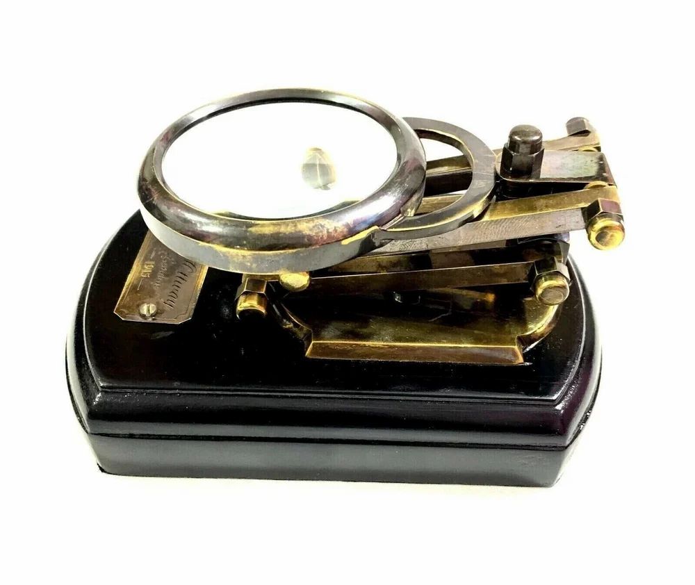 60mm Brass Nautical Reading Magnifying Glass
