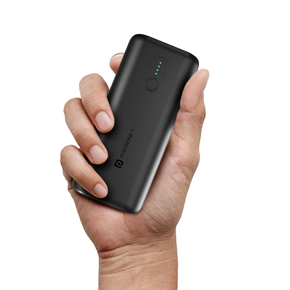 Portronics Power Pod 10K Advanced 10000 mAh Nano की उच्च क्षमता के साथ, यह पोर्टेबल पावर बैंक आपके डिवाइस को तेजी से चार्ज करने के लिए आदर्श है।