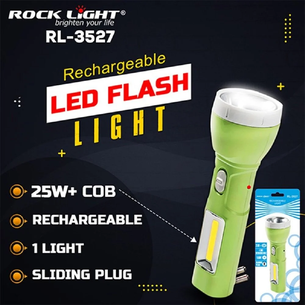 Rock Light RL-3527 Rechargeable Torch 