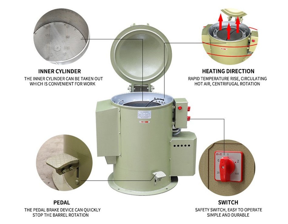 Electroplating Dryer - Material: Steel