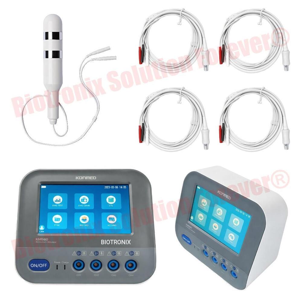Konmed KM-560 4 Channel EMG Biofeedback Equipment with Clinical Modes