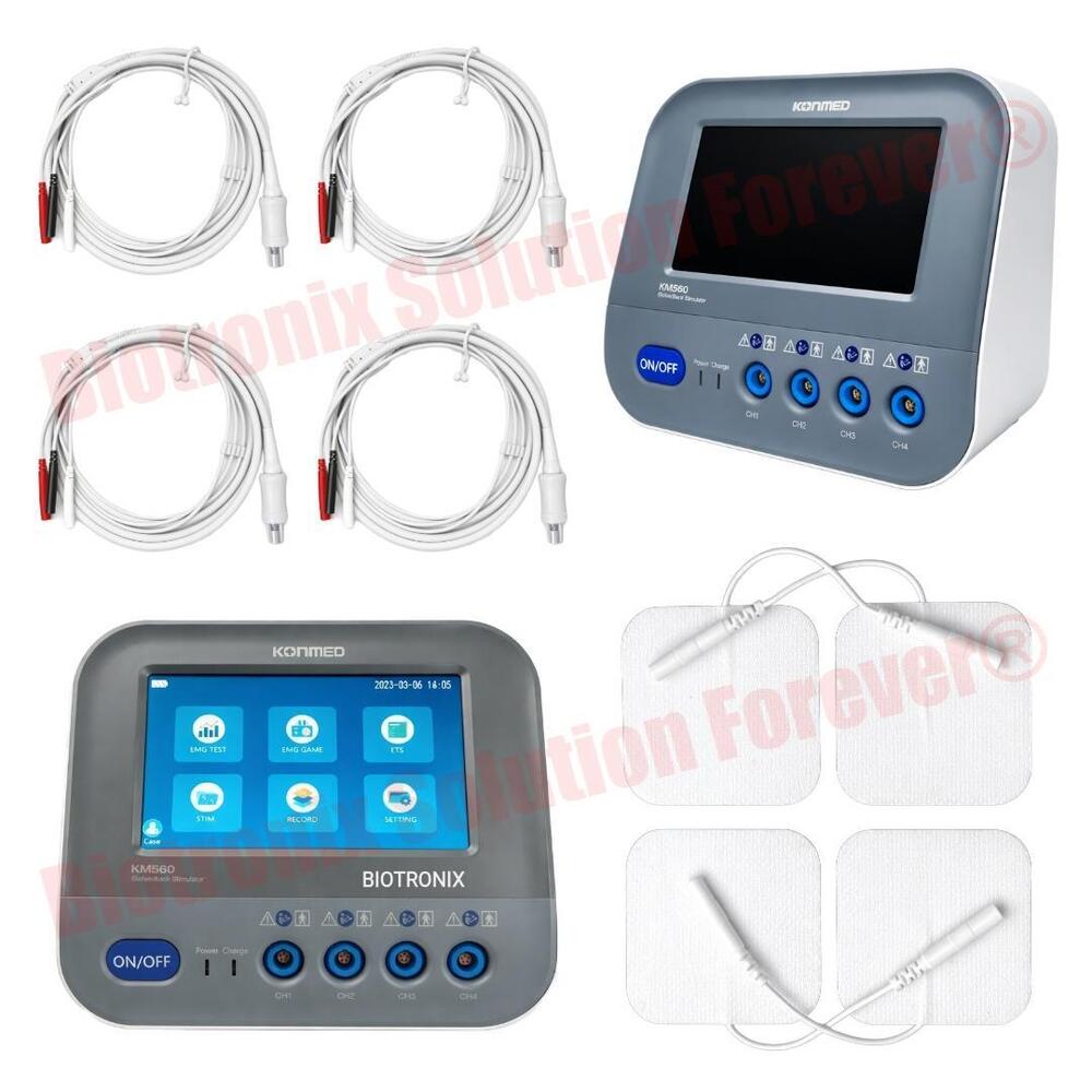 Konmed KM-560 EMG Biofeedback Device for Hospital Physiotherapy Setup