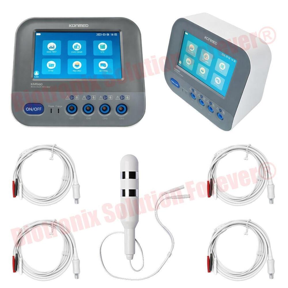 Konmed KM-560 EMG Biofeedback Device for Hospital Physiotherapy Setup