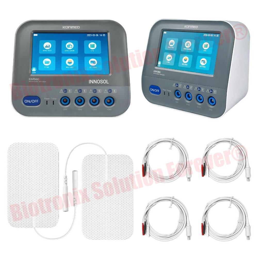 Konmed KM-560 Physiotherapy Biofeedback Machine with Rehab Programs
