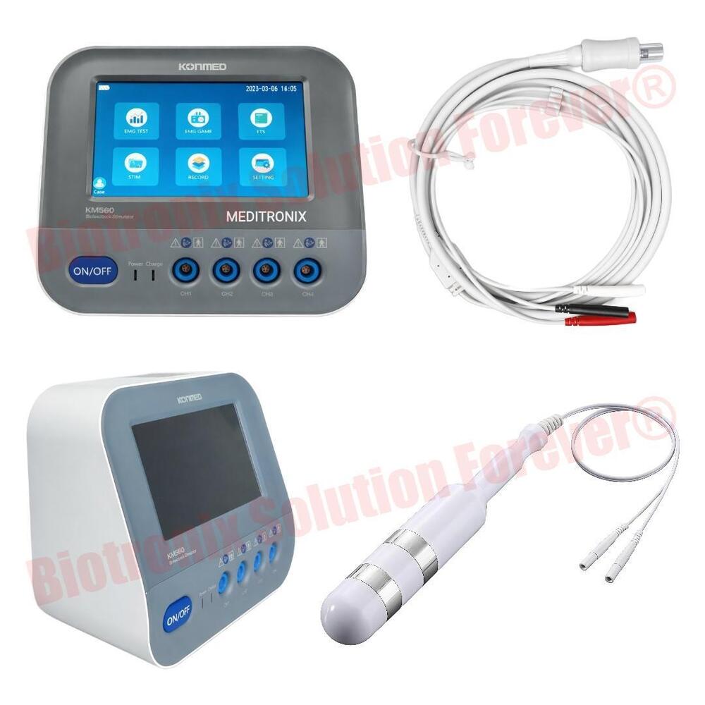 Konmed KM-560 4 Channel Biofeedback Equipment with Electrical Therapy