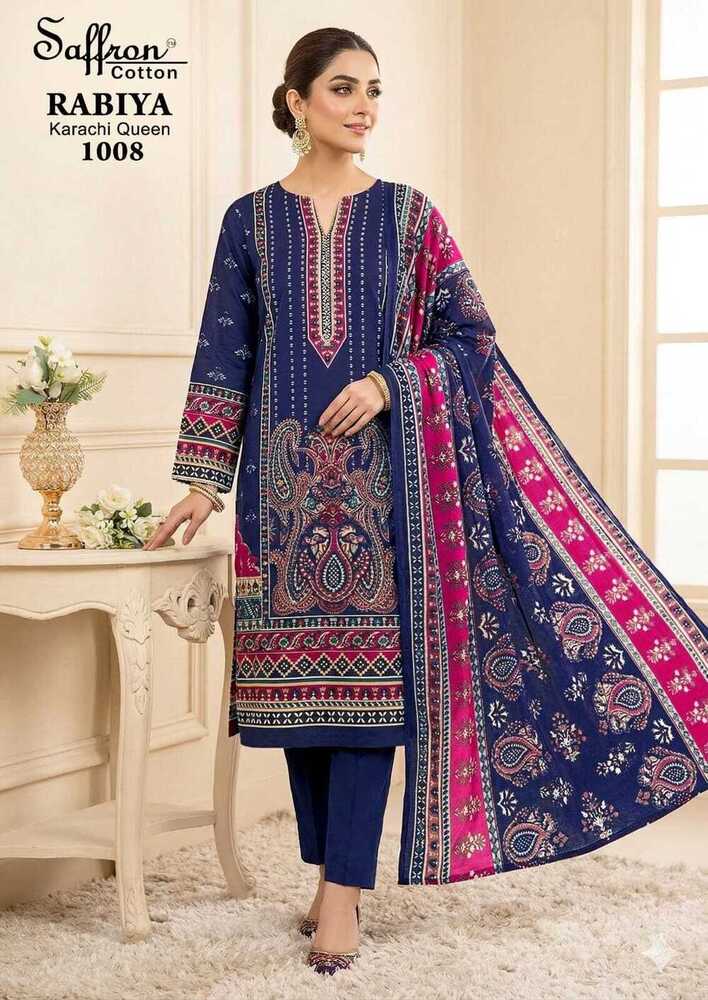 Ladies Navy Blue Ethnic Pant Suit