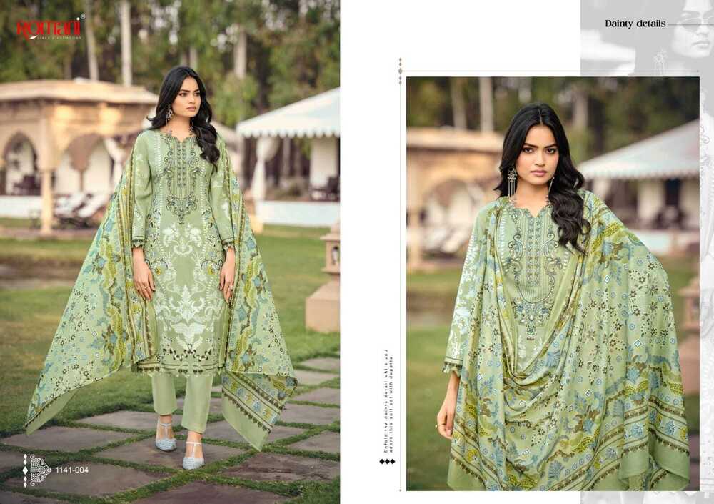 Ladies Olive Green Ethnic Pant Suit