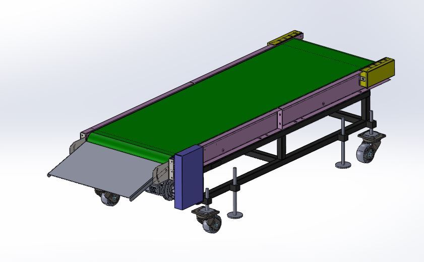 Long Length Flat Conveyor