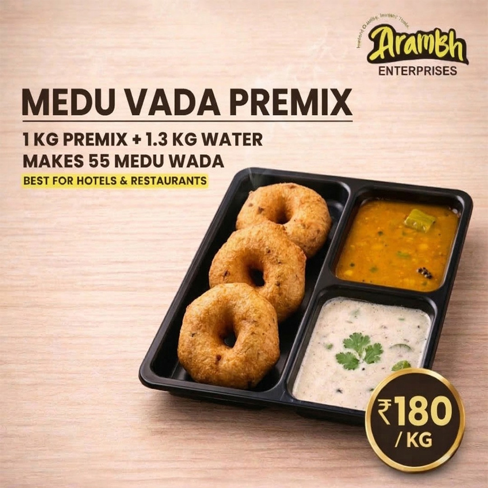 1 KG Sample Medu Vada Premix