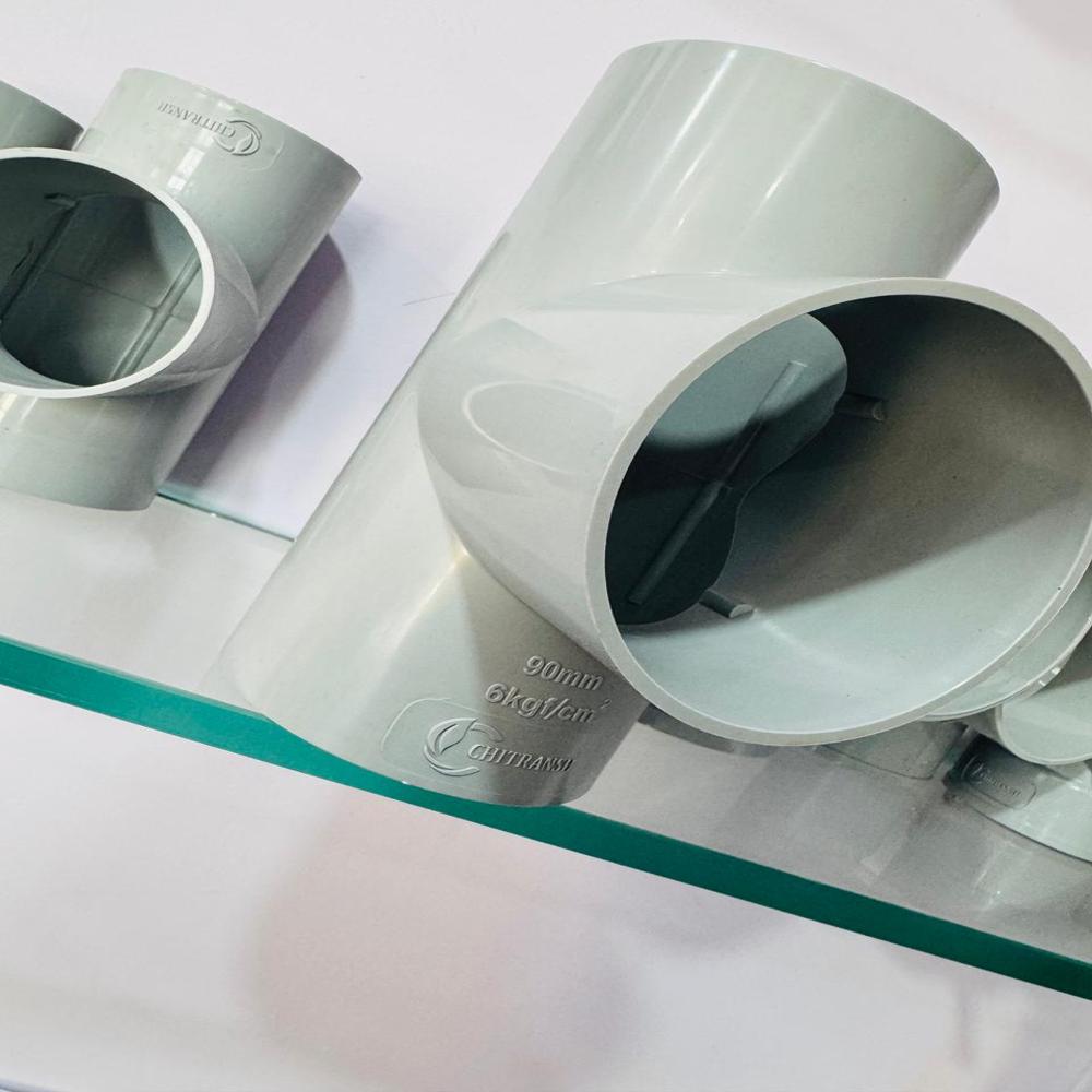 Pvc Round Pipe - Color: Gray