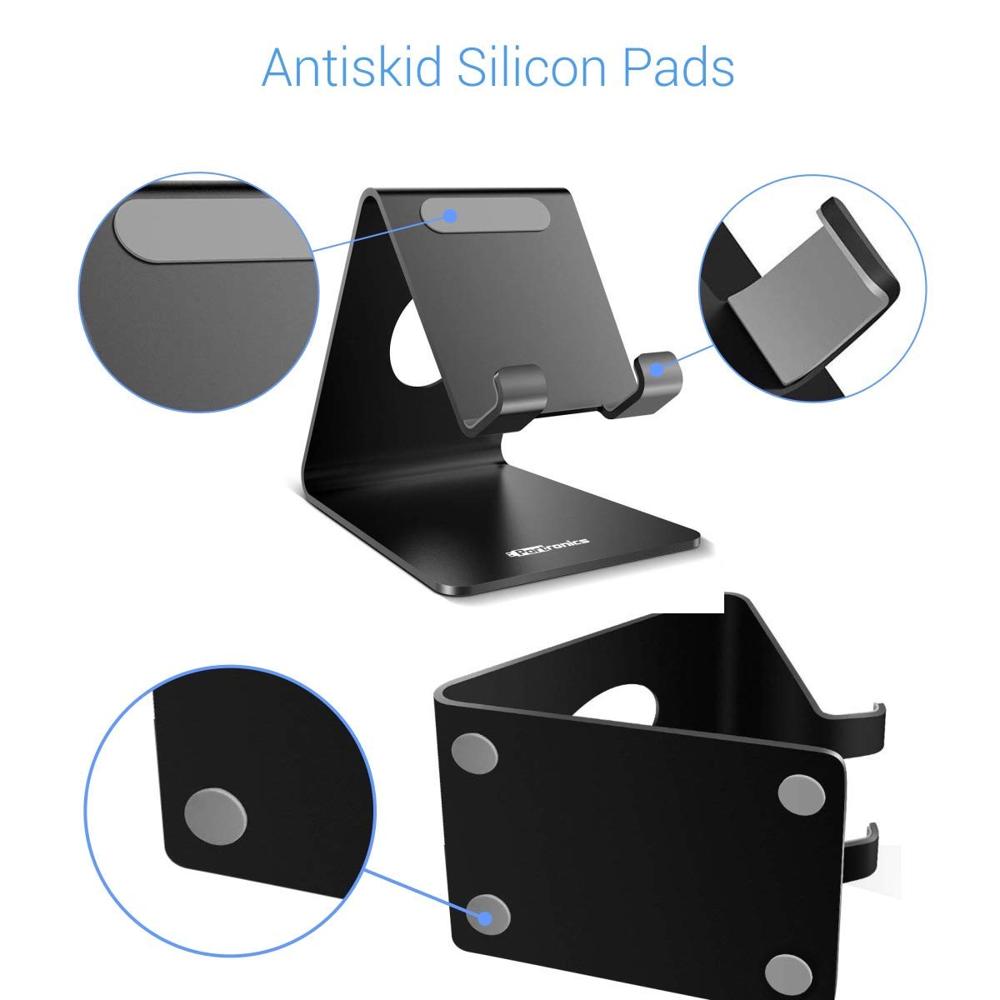 Portronics Modesk Universal Mobile Holder - Color: Black