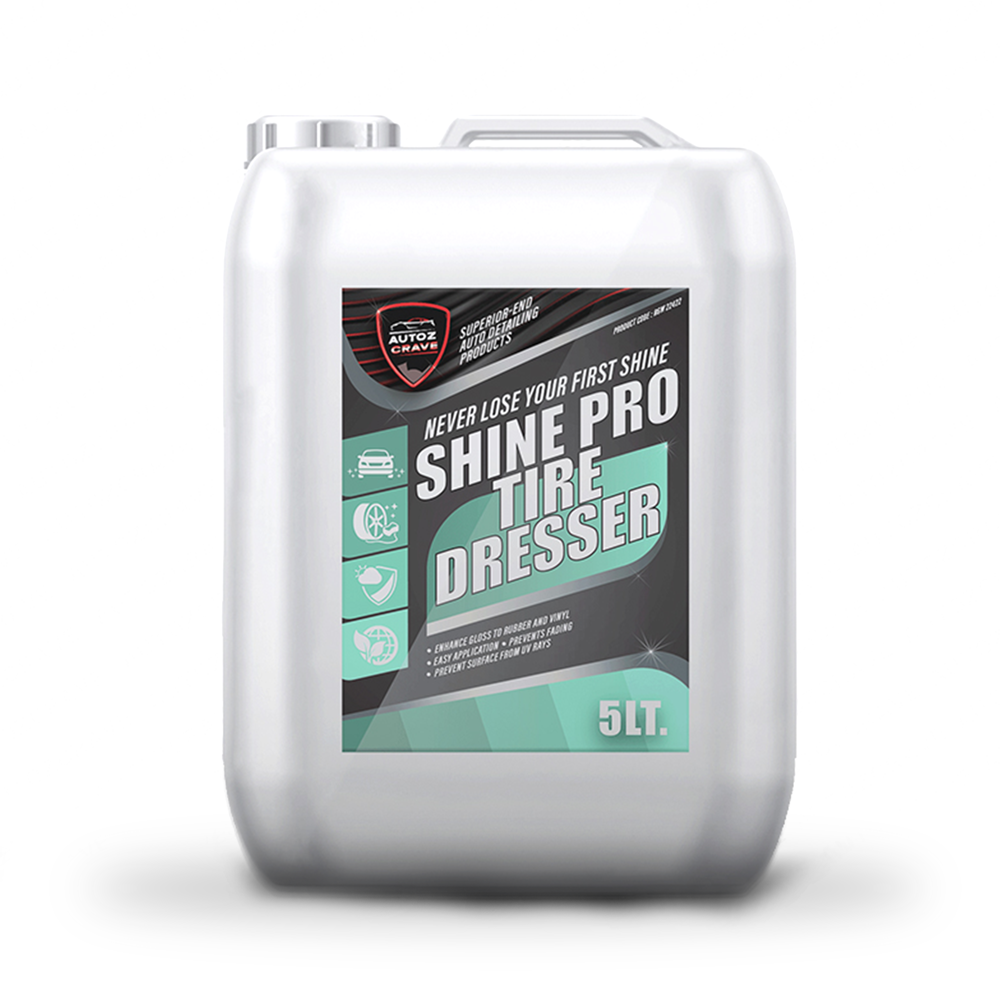 AUTOZCRAVE Shine Pro टायर पॉलिश उच्च चमक टायर की चमक के साथ दीर्घकालिक सुरक्षा प्रदान करता है