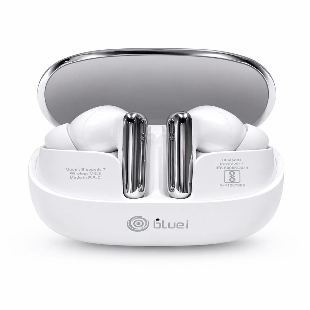 BluePods 7 True Wireless Earbuds with HD Sound, Deep Bass, Touch Control & Long Battery Life