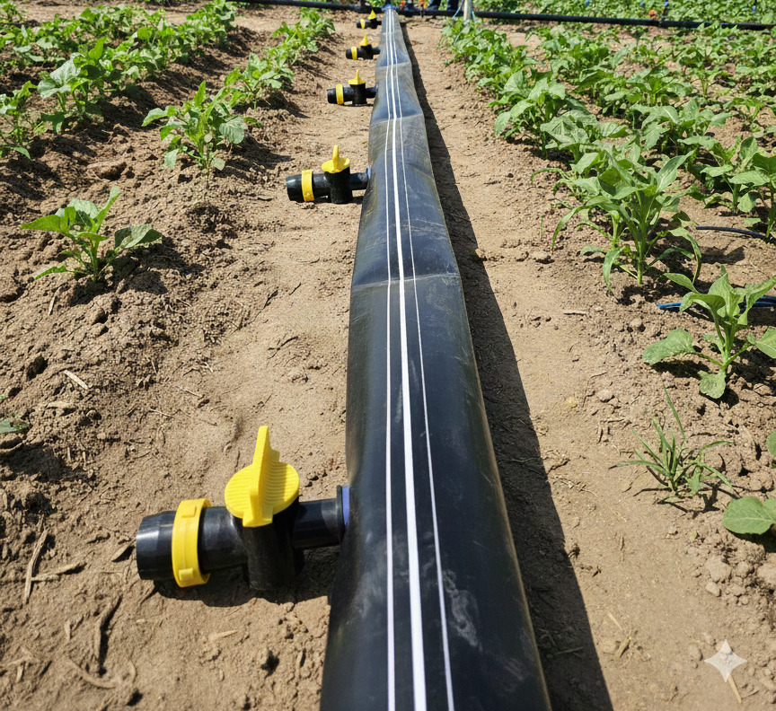 Sub Main Line Irrigation Pipes