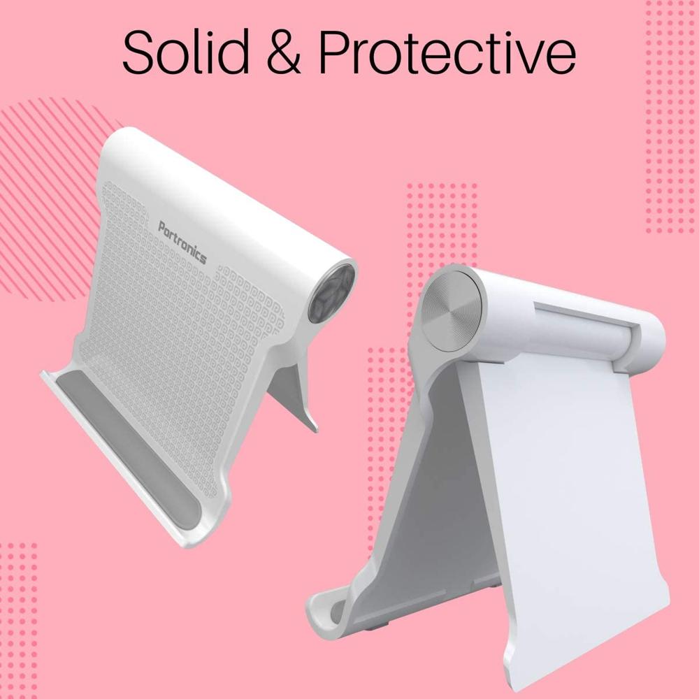 PORTRONICS Partzon Modesk 200 Universal Mobile Phone Stand for Desktop Table for All Device Size Upto 7 inch