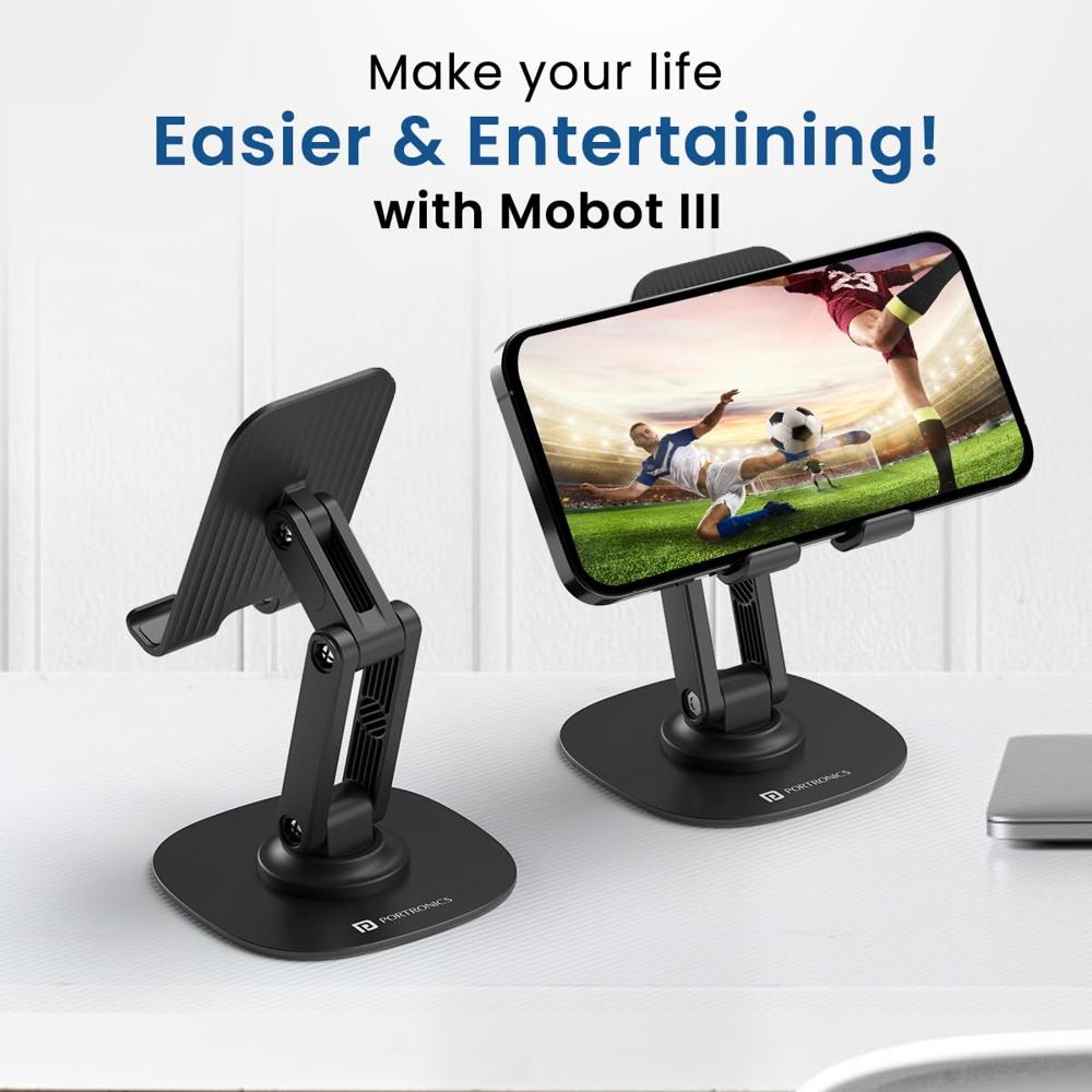 Portronics Mobot - Color: Black Yellow