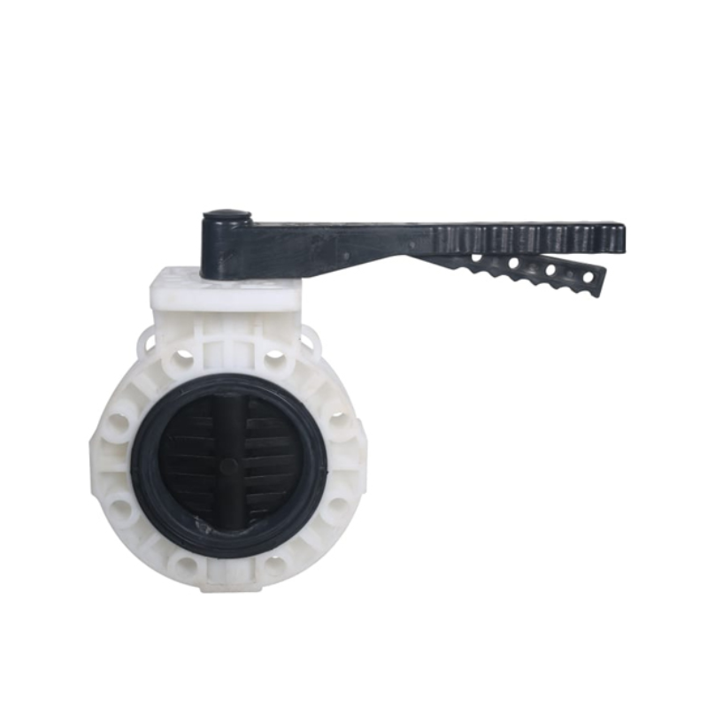 Manual Water PP Butterfly Valve with Plastic Collar