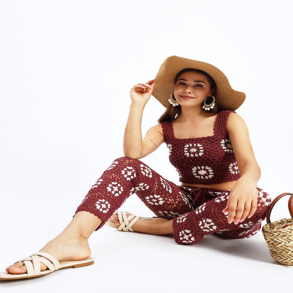 Ladies Marina Handmade Crochet Set