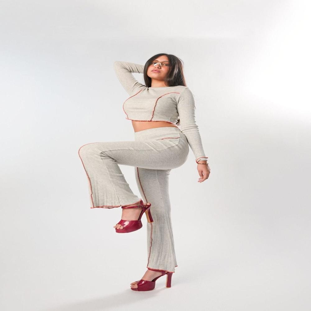 Silvia Grey Co-Ord Set