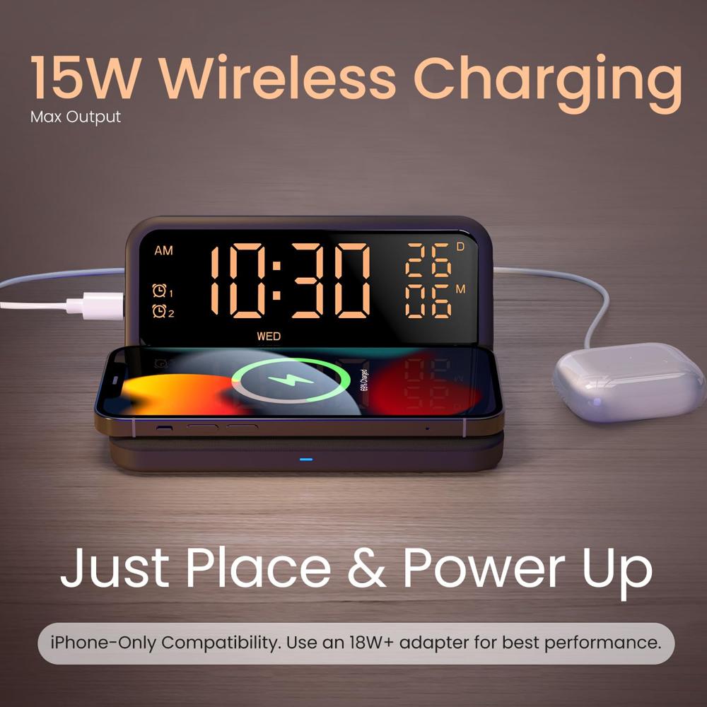 Portronics Freedom 4E 15W Wireless Charger 