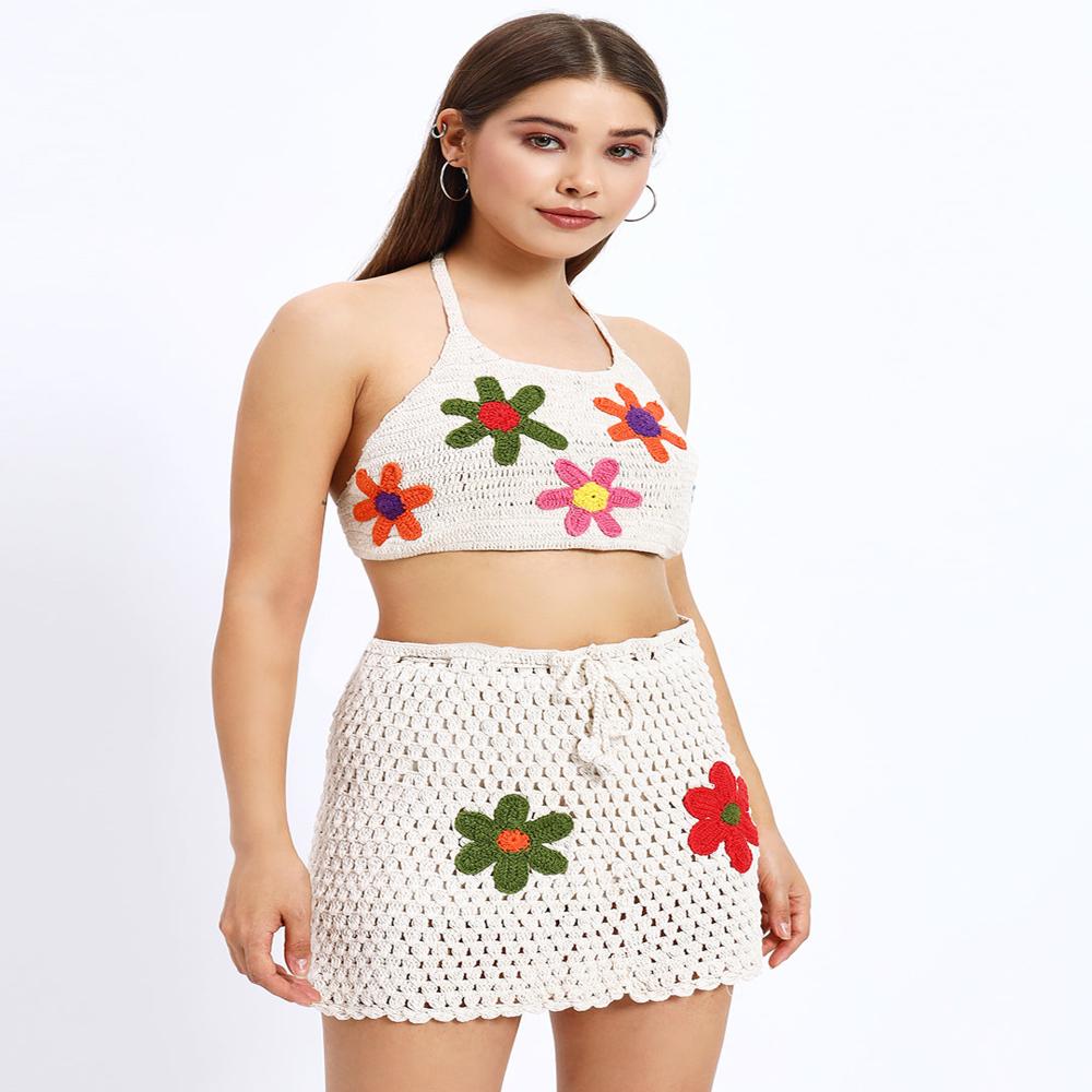 Ladies Water Baby Crochet Co-ord Set