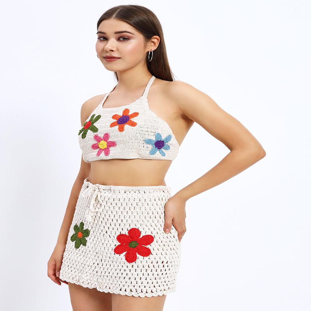 Ladies Water Baby Crochet Co-ord Set