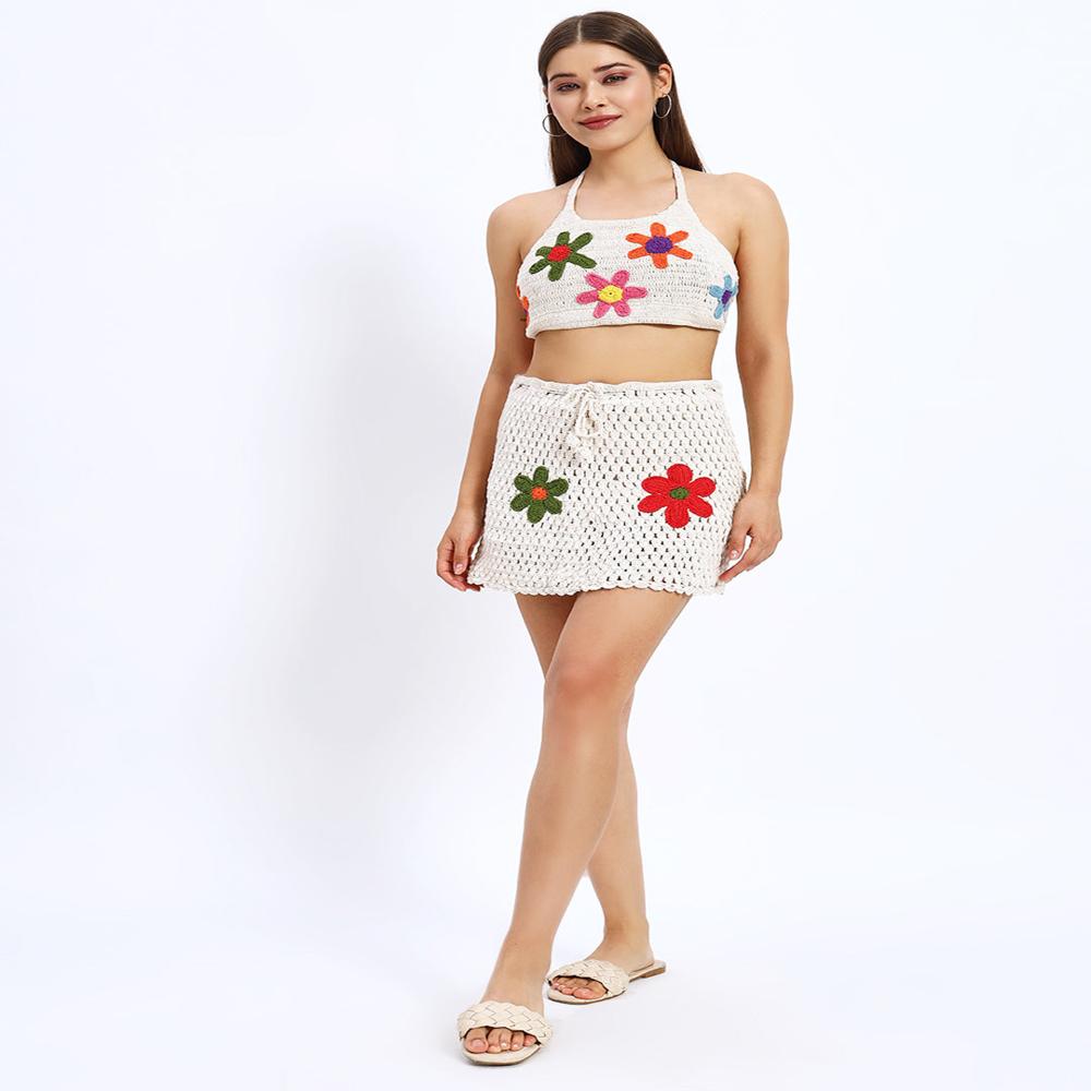 Ladies Water Baby Crochet Co-ord Set