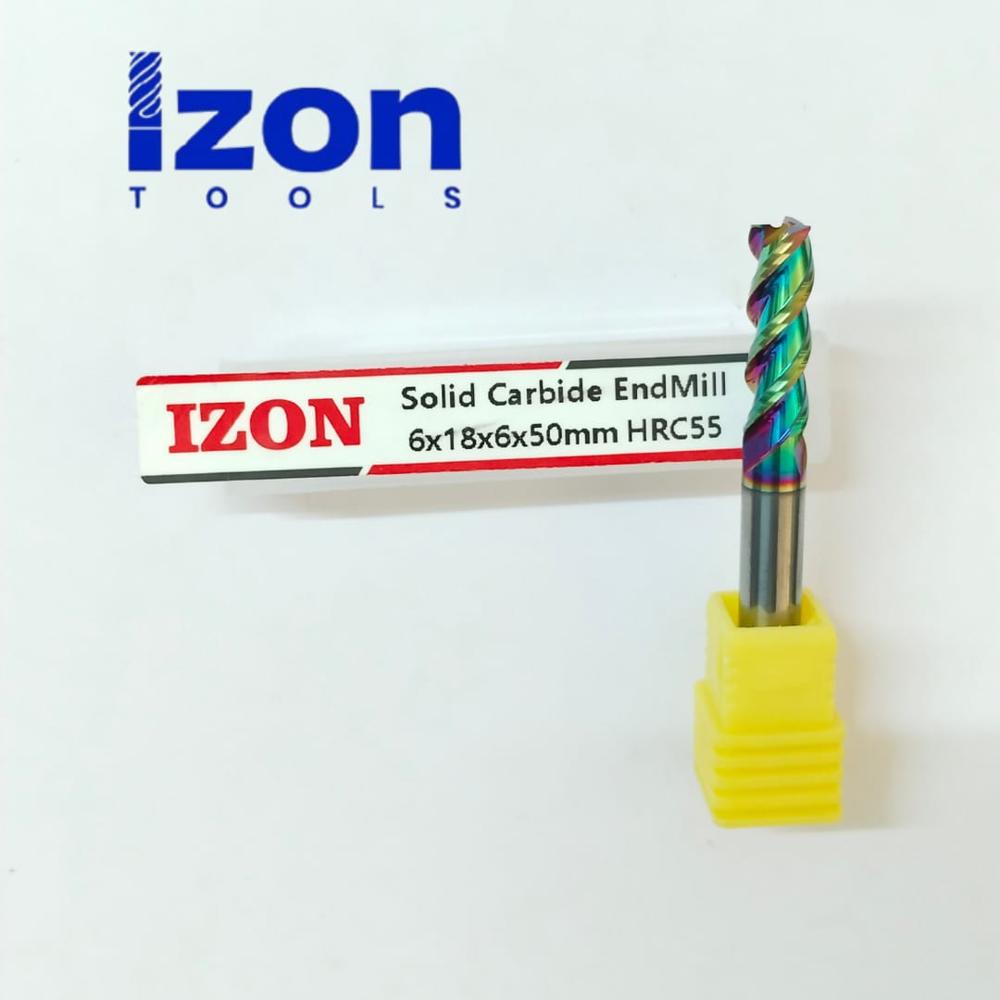 (DLC COATING)DIA-6MM 3FLUTE CARBIDE ENDMILL