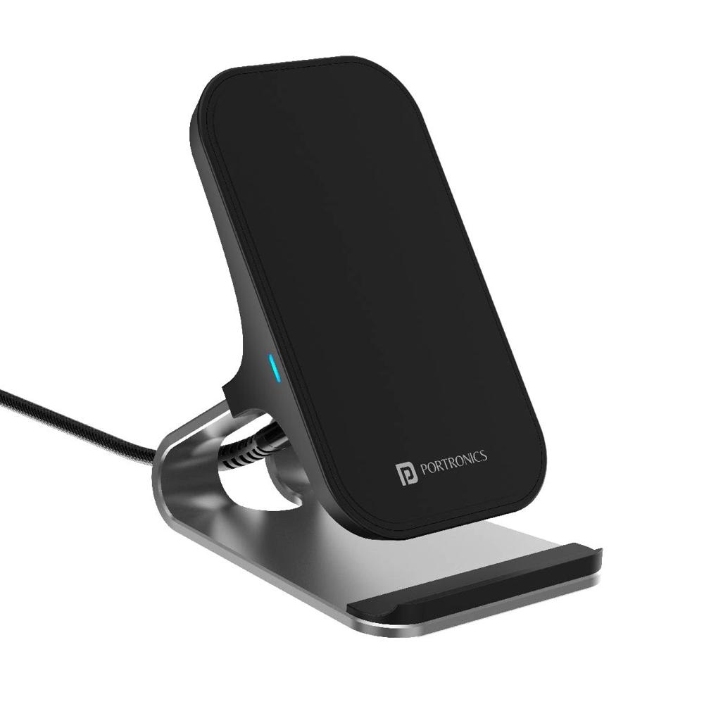 Portronics Freedom 15 Plus 15W Desktop Wireless Charger 