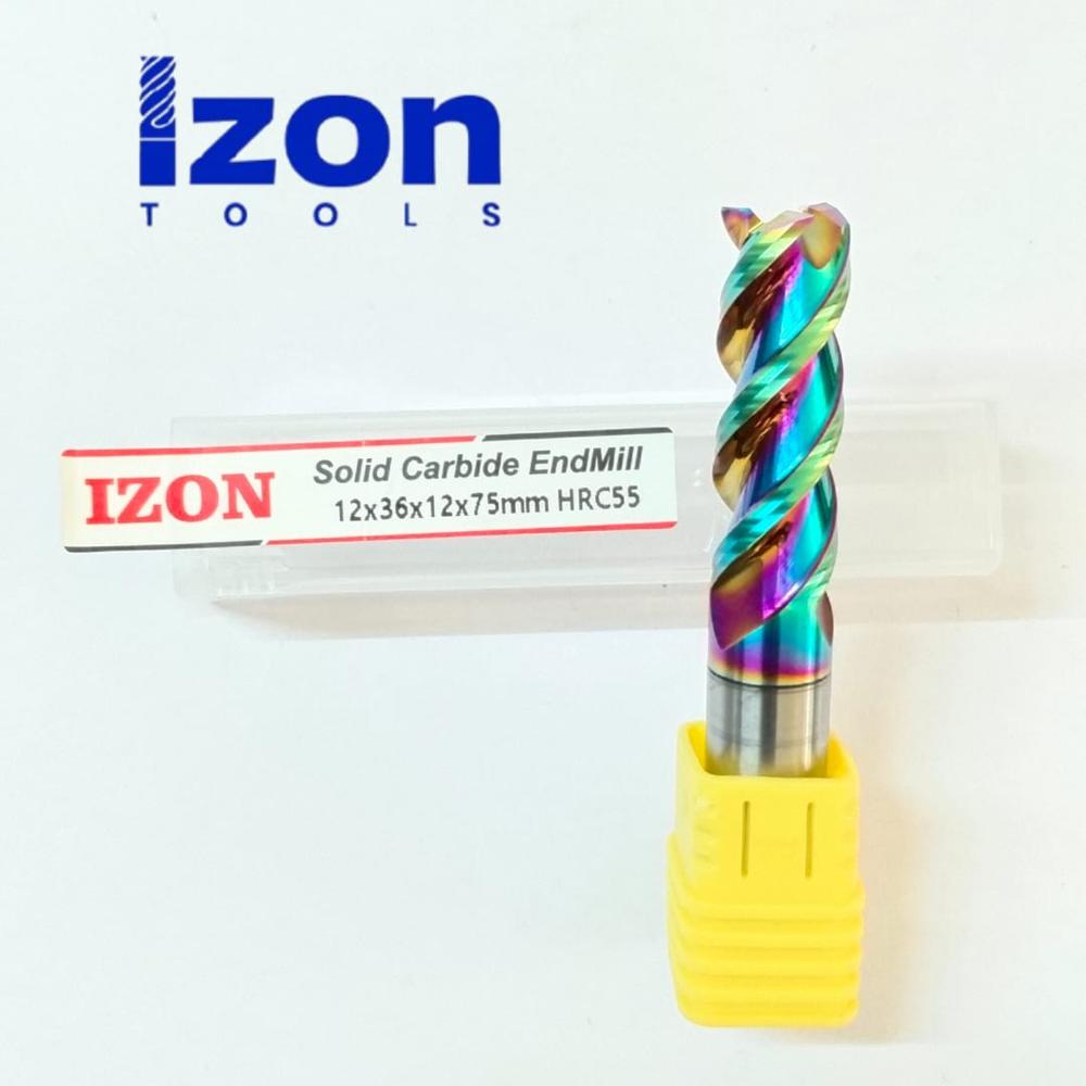 (DLC COATING)DIA-12MM CARBIDE ENDMILL
