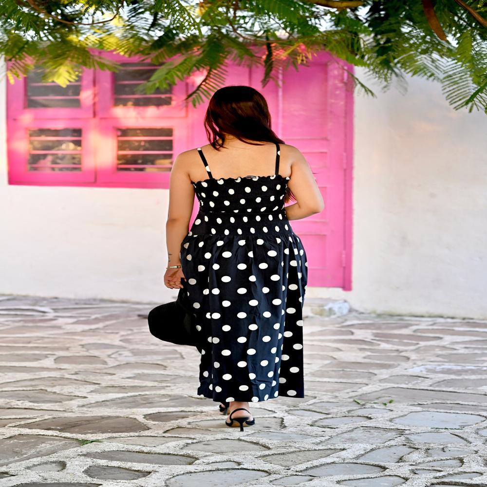 Neroni Polka Dot Dress
