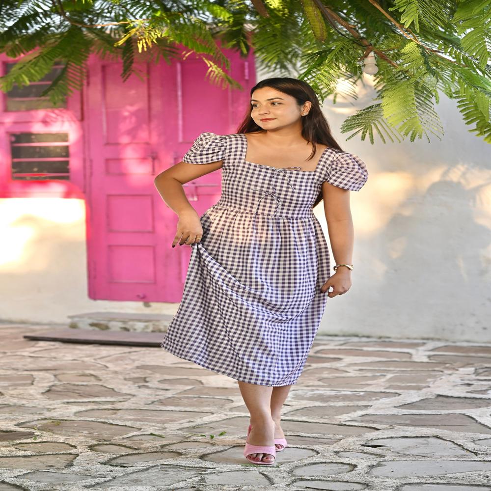 Pernia Ghingham Dress