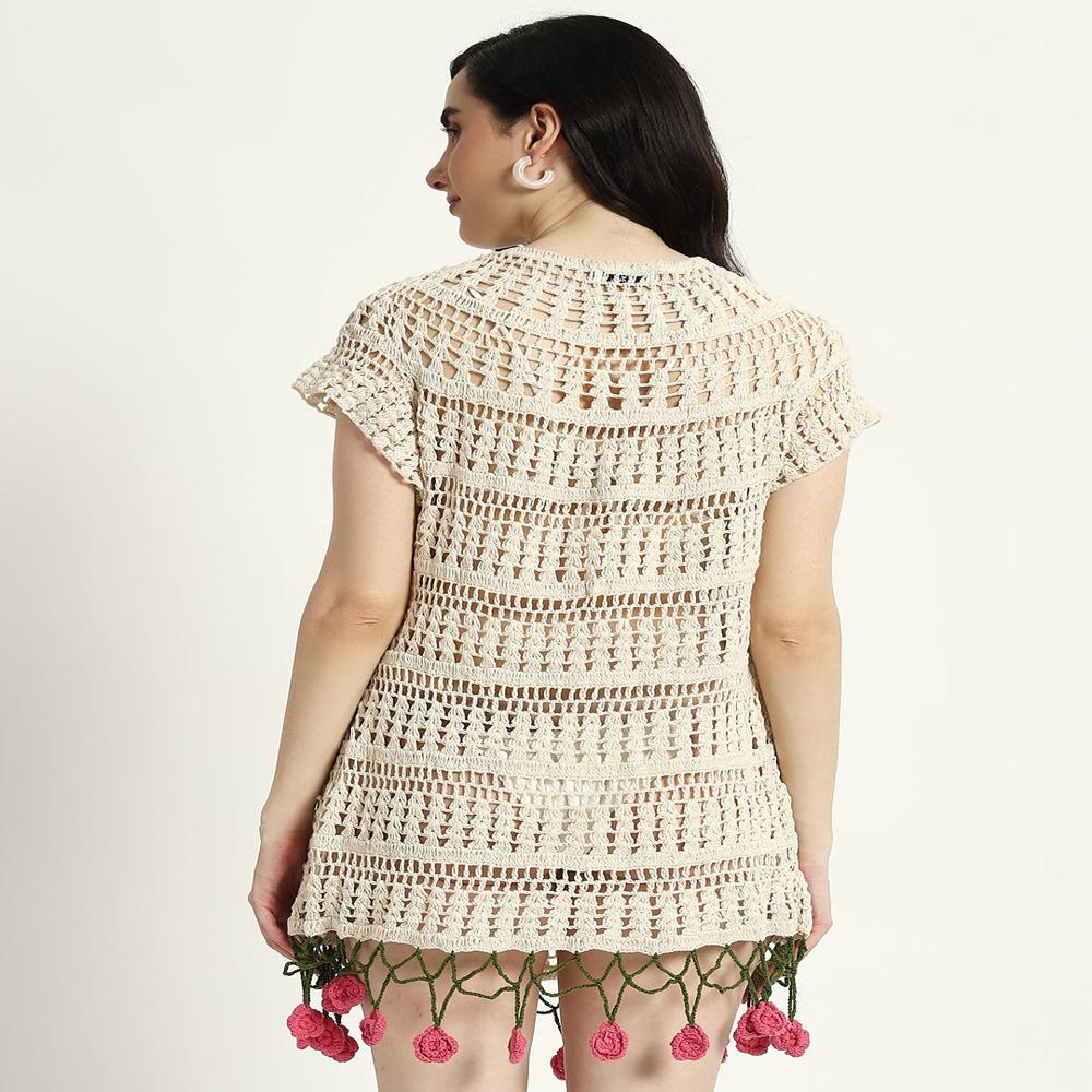 Romania Handmade Crochet Dress