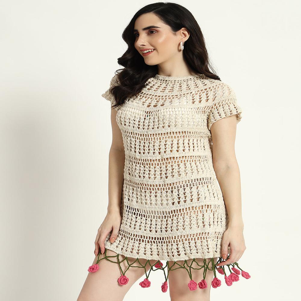 Romania Handmade Crochet Dress