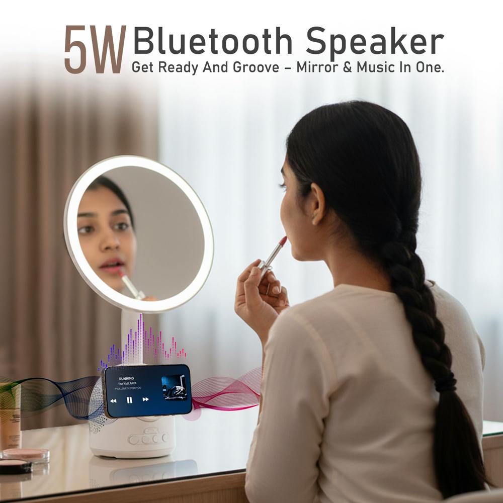 Portronics MOVO II 3 in 1 Wireless Charger with 5W Bluetooth