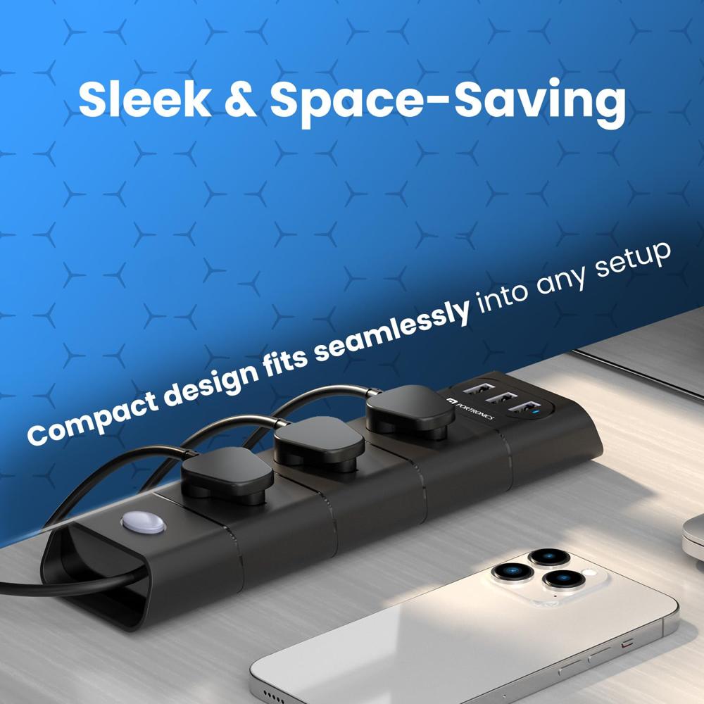 Portronics Power Plate II Extension Board