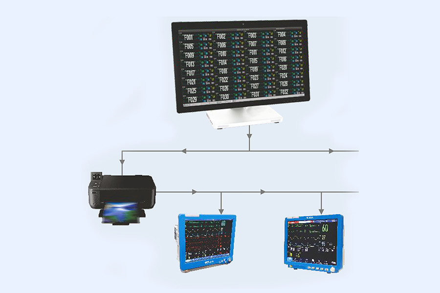 Allied Meditec M700CMS Central Monitoring Station