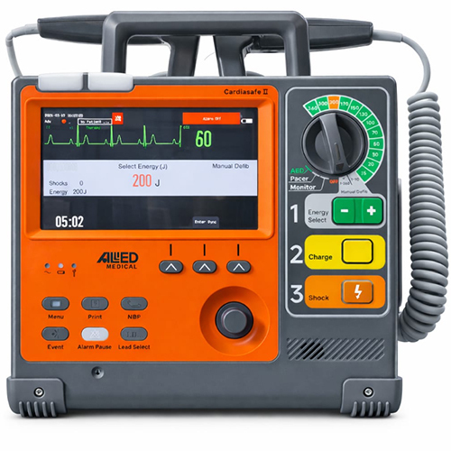 Allied Cardiasafe Ii Defibrillator - Accuracy: +/- 2 Bpm